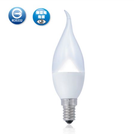 舞光 LED 居家球泡 4W 蠟燭燈 (E14)